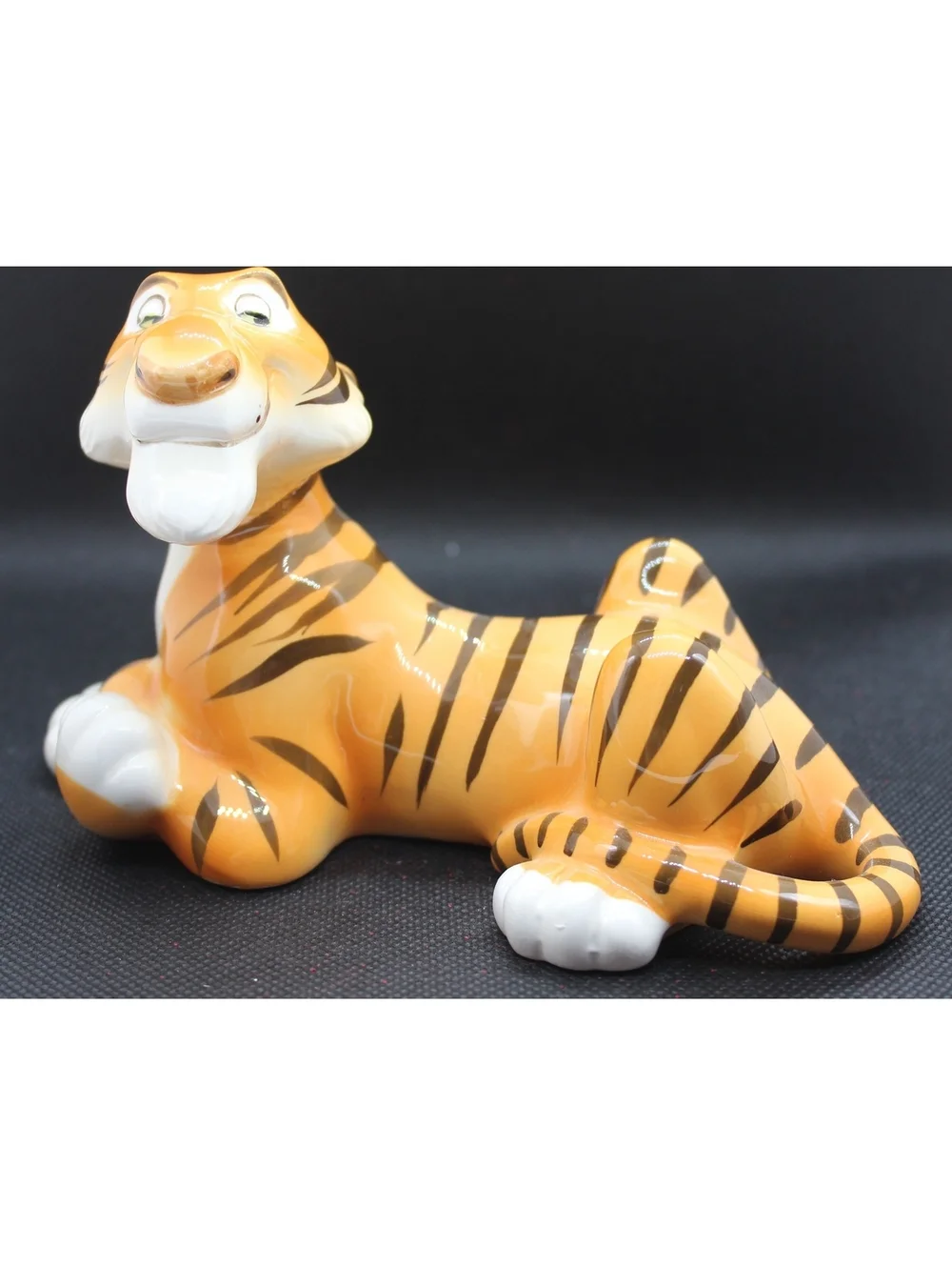 1967 Disney Japan The Jungle Book Shere Khan Tiger Porcelain Figurine Ceramic